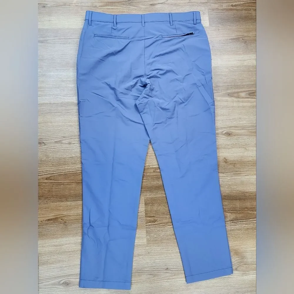🔸️NWT Banana Republic Blue Flat Front Pants Size 38x32